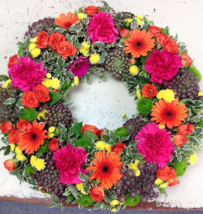 Bowbells Florist arrangement