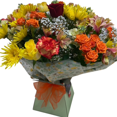 Yellow and Orange Mix bouquet
